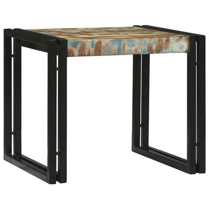 Tavolino da salotto 2 pcs Multicolore Legno Recuperato Massello | homemem39