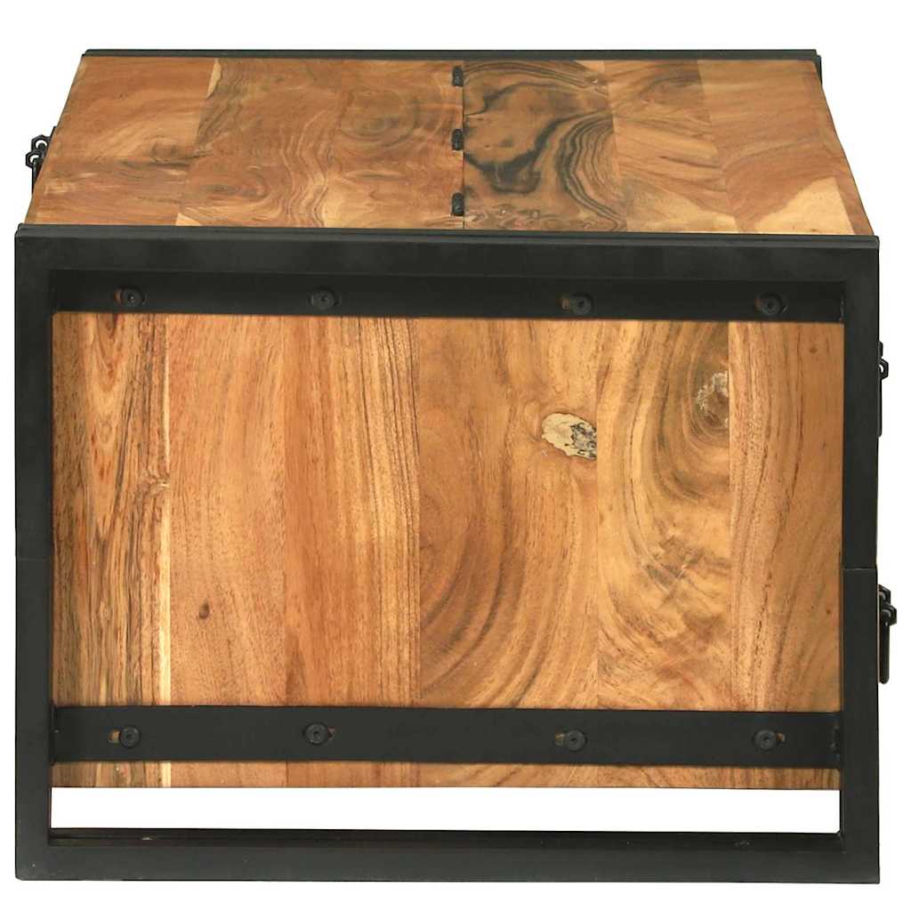 Tavolino da salotto Marrone Legno di Acacia Massello | homemem39