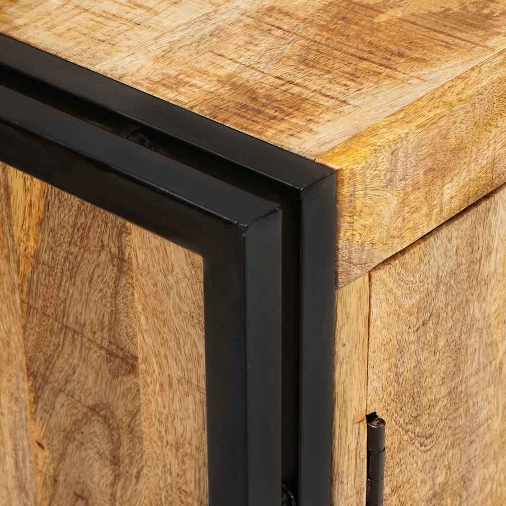Credenza Marrone 80 x 33 x 70 cm legno massello di mango | homemem39