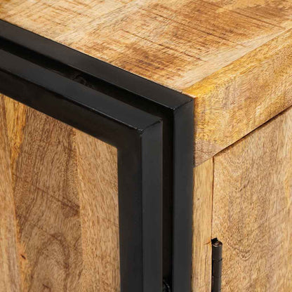 Credenza Marrone 80 x 33 x 70 cm legno massello di mango | homemem39