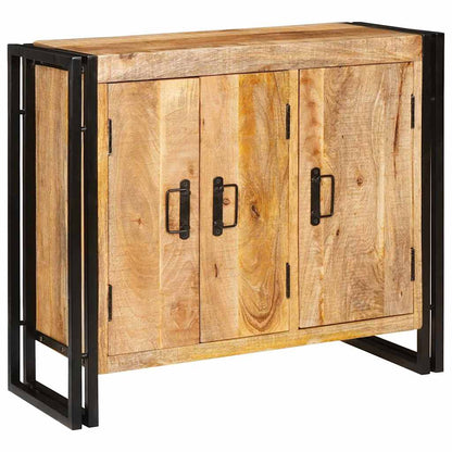Credenza Marrone 80 x 33 x 70 cm legno massello di mango | homemem39
