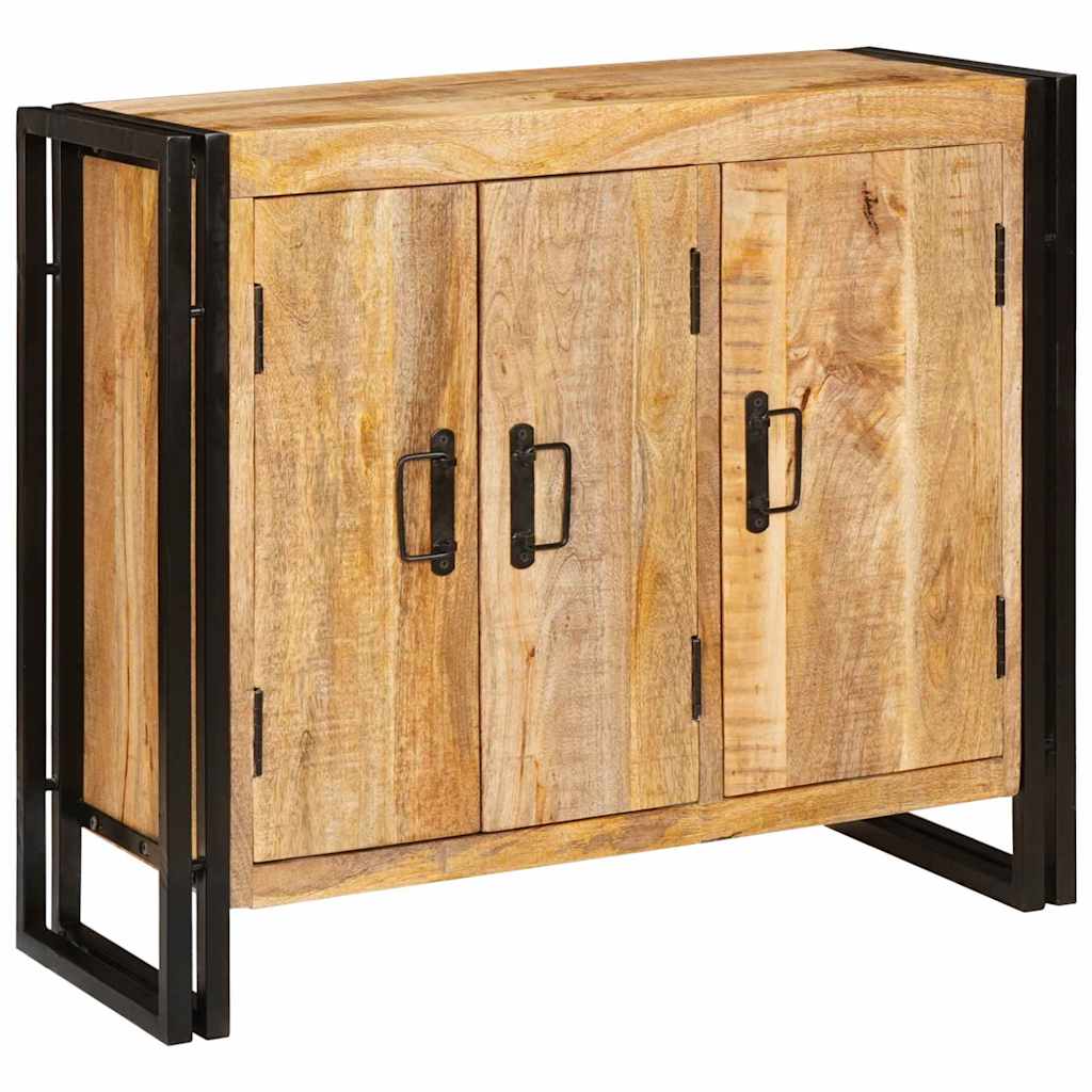 Credenza Marrone 80 x 33 x 70 cm legno massello di mango | homemem39