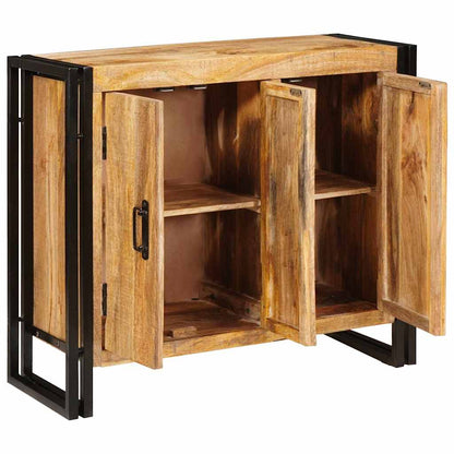 Credenza Marrone 80 x 33 x 70 cm legno massello di mango | homemem39
