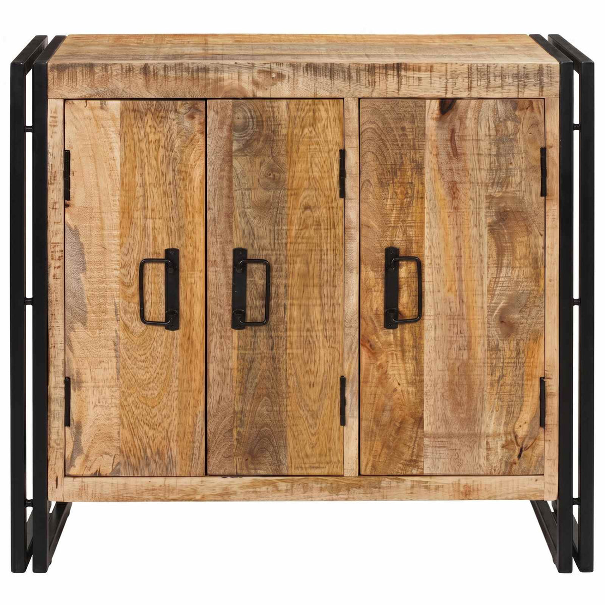 Credenza Marrone 80 x 33 x 70 cm legno massello di mango