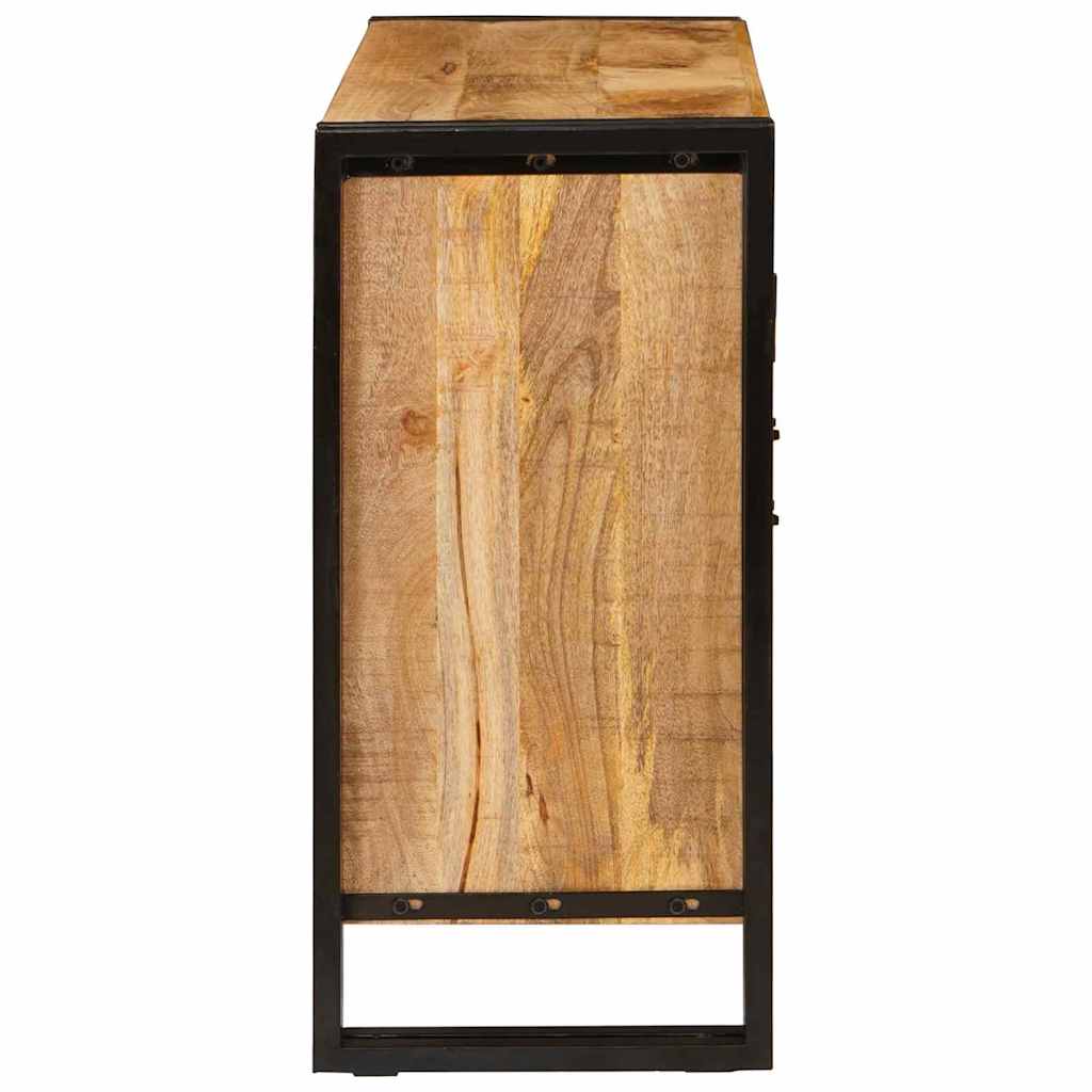 Credenza Marrone 80 x 33 x 70 cm legno massello di mango | homemem39
