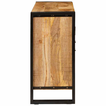 Credenza Marrone 80 x 33 x 70 cm legno massello di mango | homemem39