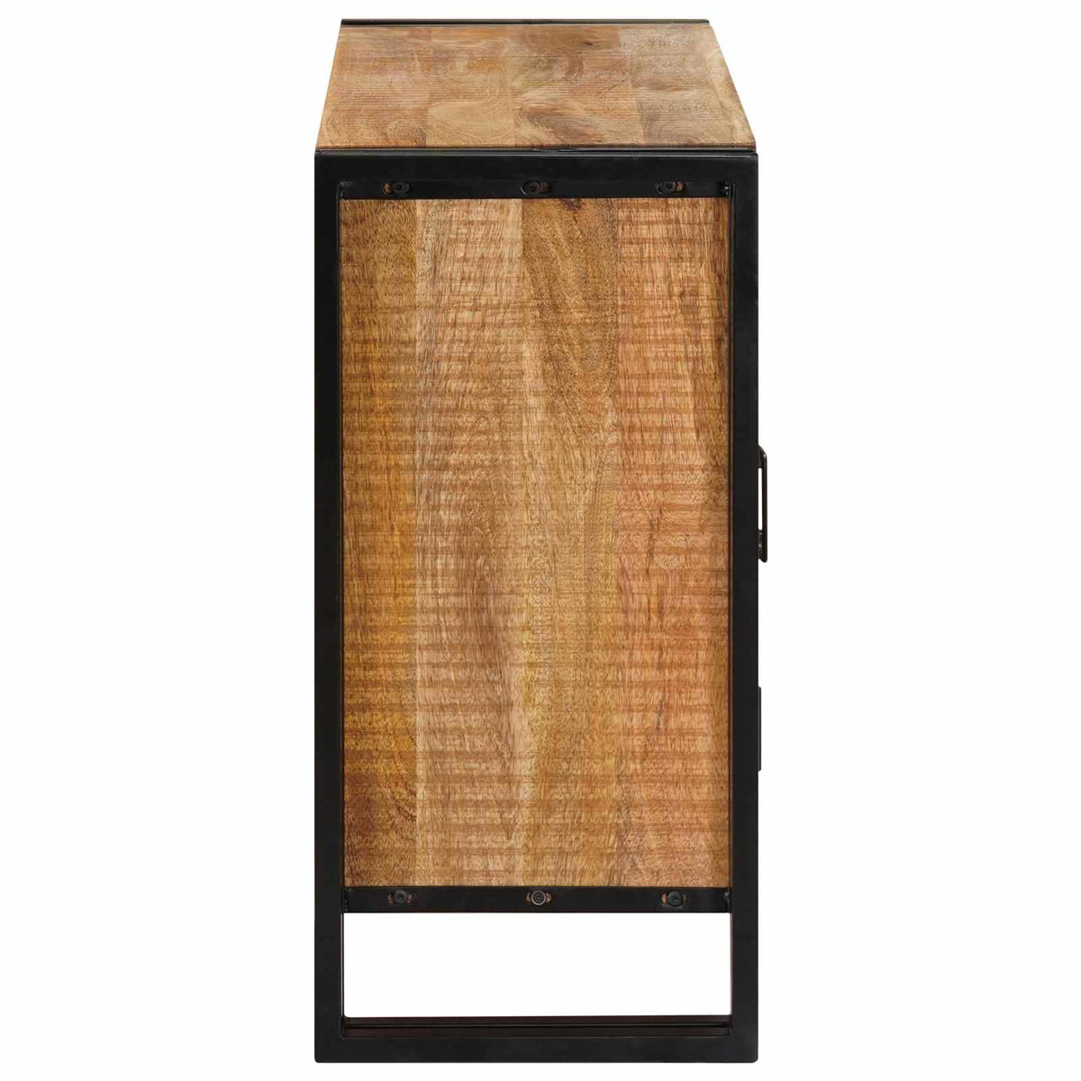 Credenza Marrone 80 x 33 x 70 cm legno massello di mango