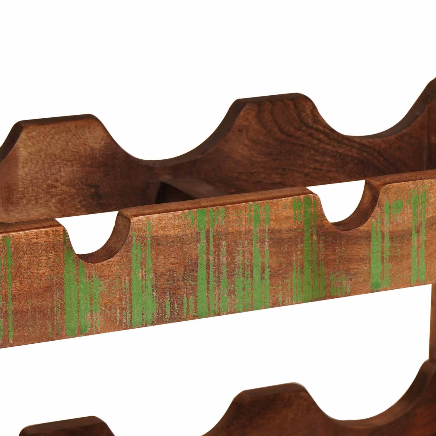 Portabottiglie 100 x 45 x 33 cm Legno massello riciclato