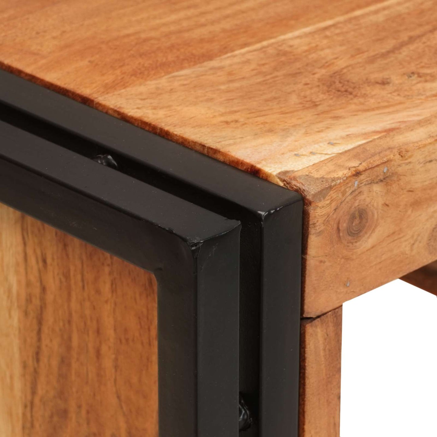 Portabottiglie 100 x 45 x 33 cm Legno di Acacia Massello