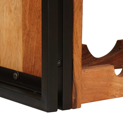 Portabottiglie 100 x 45 x 33 cm Legno di Acacia Massello