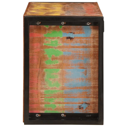 Portabottiglie 100 x 45 x 33 cm Legno massello riciclato