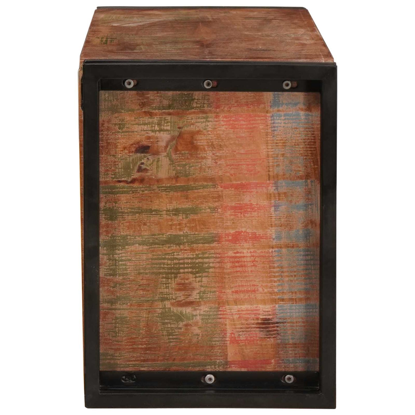 Portabottiglie 100 x 45 x 33 cm Legno massello riciclato