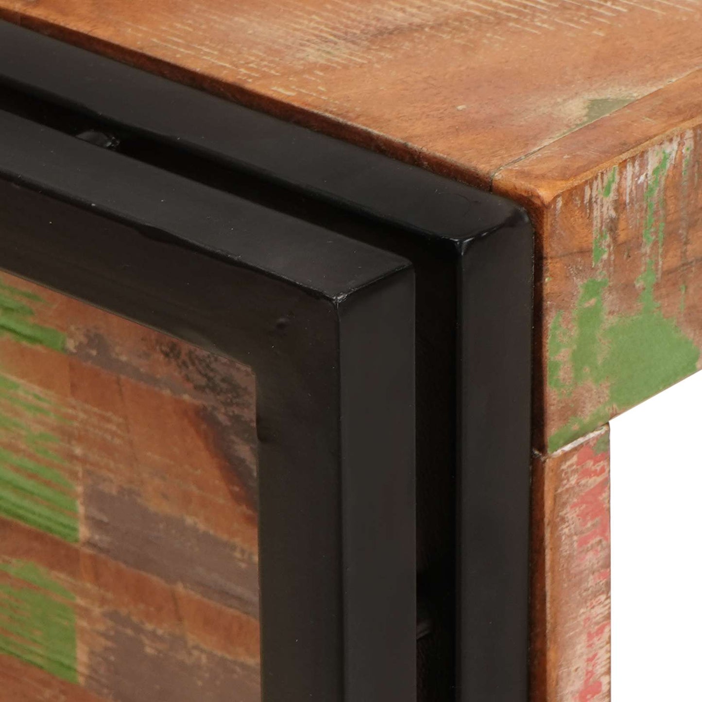 Portabottiglie 100 x 45 x 33 cm Legno massello riciclato