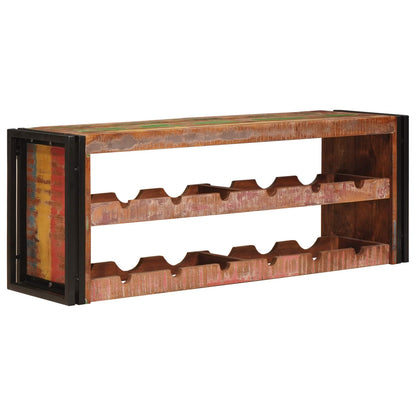 Portabottiglie 100 x 45 x 33 cm Legno massello riciclato