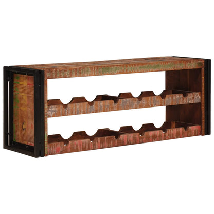Portabottiglie 100 x 45 x 33 cm Legno massello riciclato