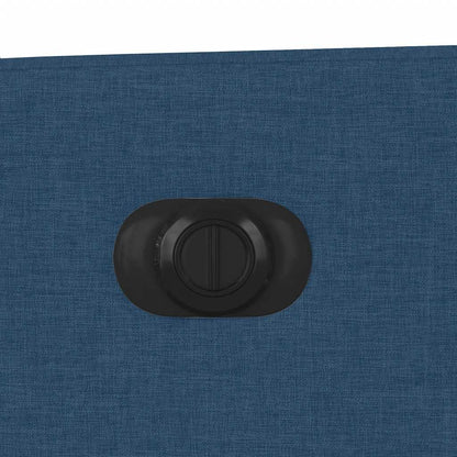 Poltrona Alzapersona Reclinabile Elettrica Blu in Tessuto | homemem39
