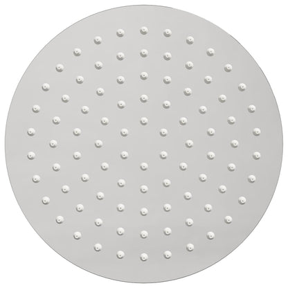 Testa Doccia a Pioggia in Acciaio Inox 304 20 cm Rotonda - homemem39