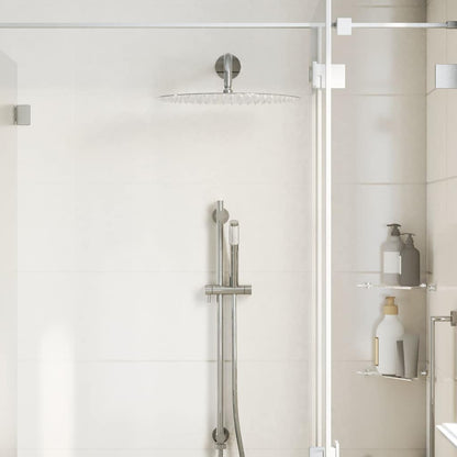 Testa Doccia a Pioggia in Acciaio Inox 304 40 cm Rotonda - homemem39