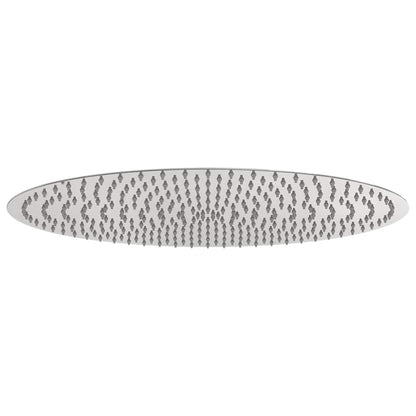 Testa Doccia a Pioggia in Acciaio Inox 304 50 cm Rotonda - homemem39
