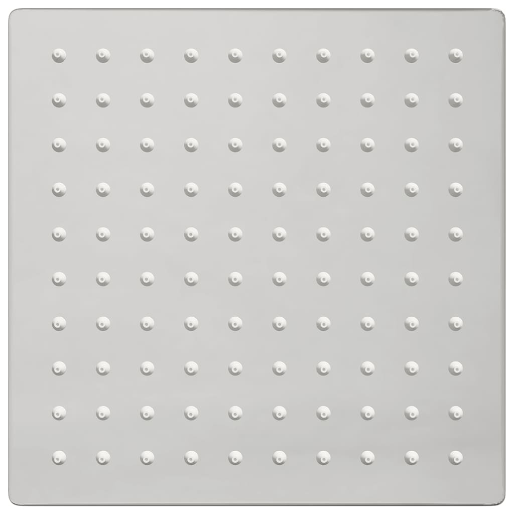 Testa Doccia a Pioggia in Acciaio Inox 304 20x20 cm Quadrata - homemem39