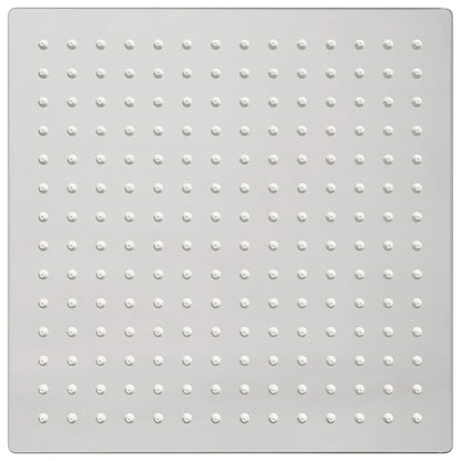 Testa Doccia a Pioggia in Acciaio Inox 304 25x25 cm Quadrata - homemem39