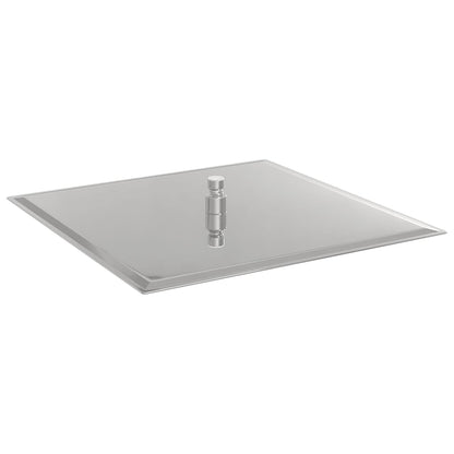 Testa Doccia a Pioggia in Acciaio Inox 304 40x40 cm Quadrata - homemem39