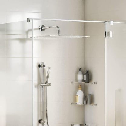 Testa Doccia a Pioggia in Acciaio Inox 304 50x50 cm Quadrata - homemem39