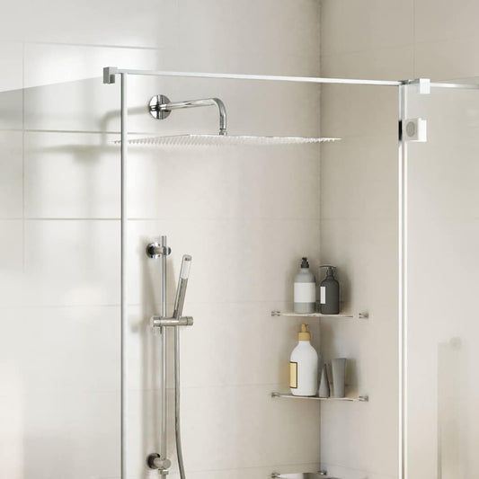 Testa Doccia a Pioggia in Acciaio Inox 304 50x50 cm Quadrata - homemem39