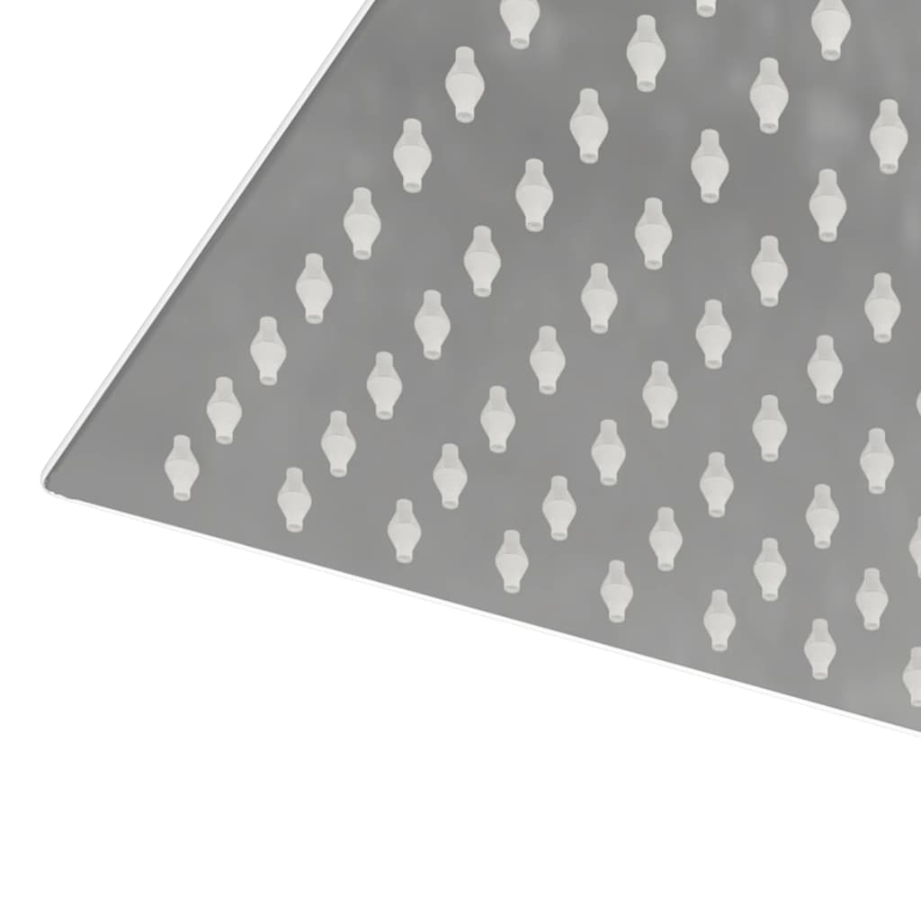 Testa Doccia a Pioggia Acciaio Inox 304 30x20 cm Rettangolare - homemem39