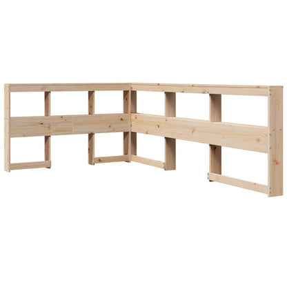 Letto Libreria senza Materasso 120x190cm Legno Massello di Pino