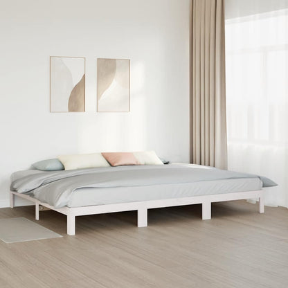 Giroletto Familiare senza Materasso Bianco 270x200 cm | homemem39