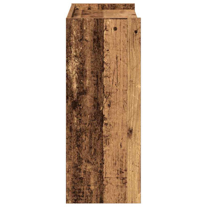 Scarpiera Legno Antico 60x25x62 cm in Legno Multistrato - homemem39