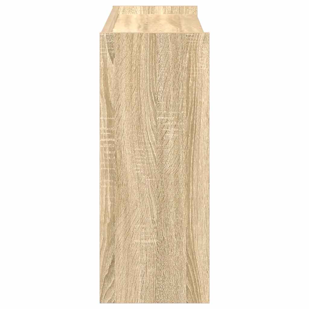 Scarpiera Rovere Sonoma 80x25x62 cm in Legno Multistrato - homemem39