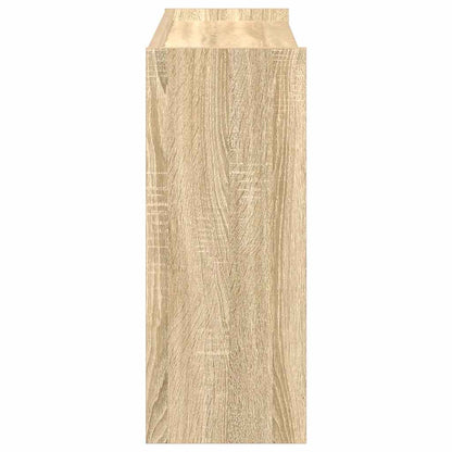 Scarpiera Rovere Sonoma 80x25x62 cm in Legno Multistrato - homemem39