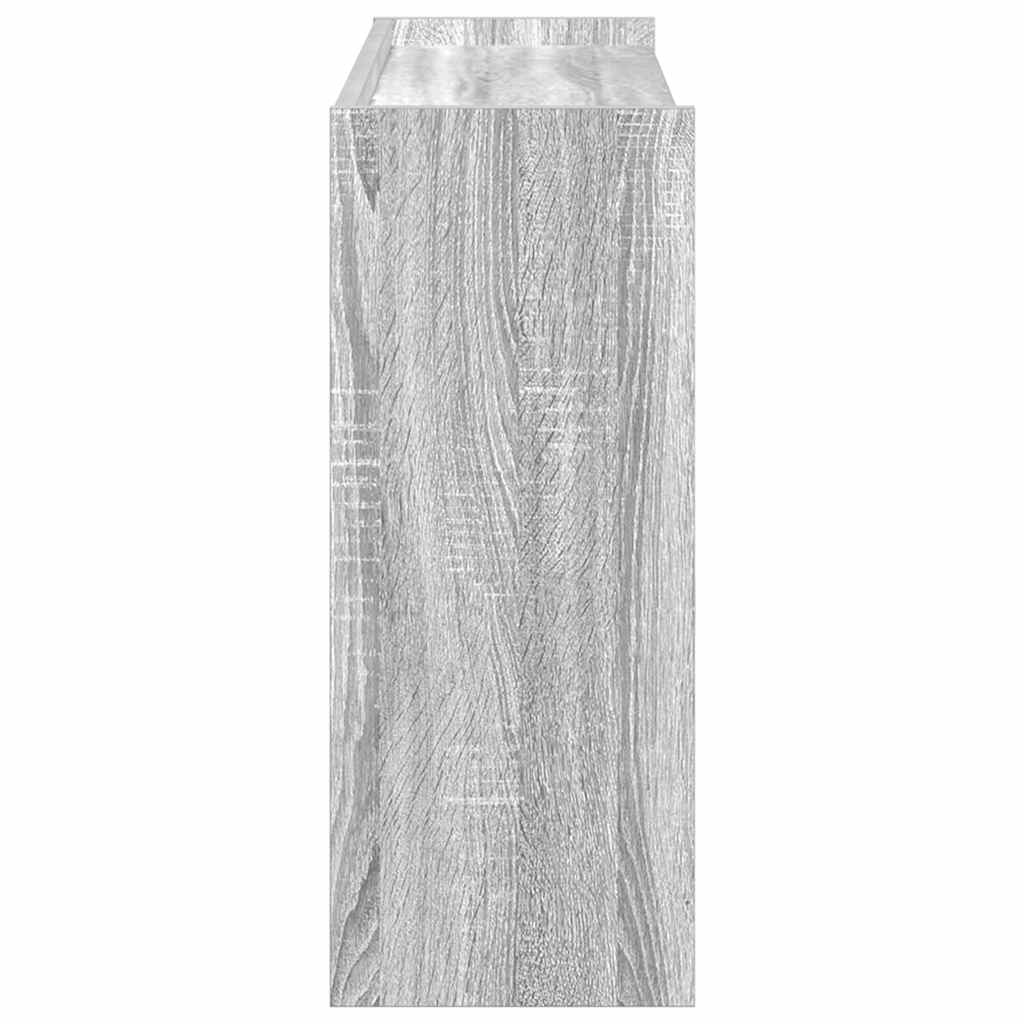 Scarpiera Grigio Sonoma 80x25x62 cm in Legno Multistrato - homemem39