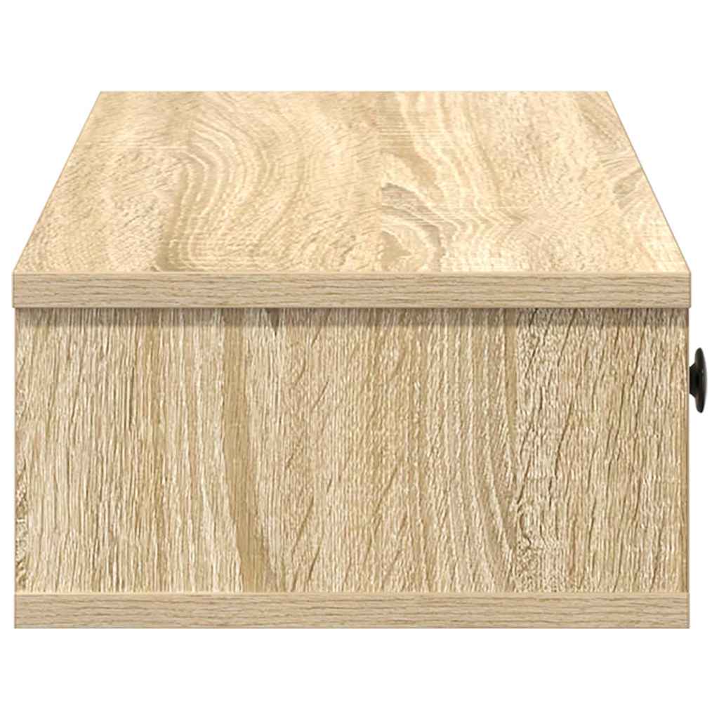 Scaffale a Parete con Cassetti Sonoma 60x28x15 cm in Truciolato | homemem39