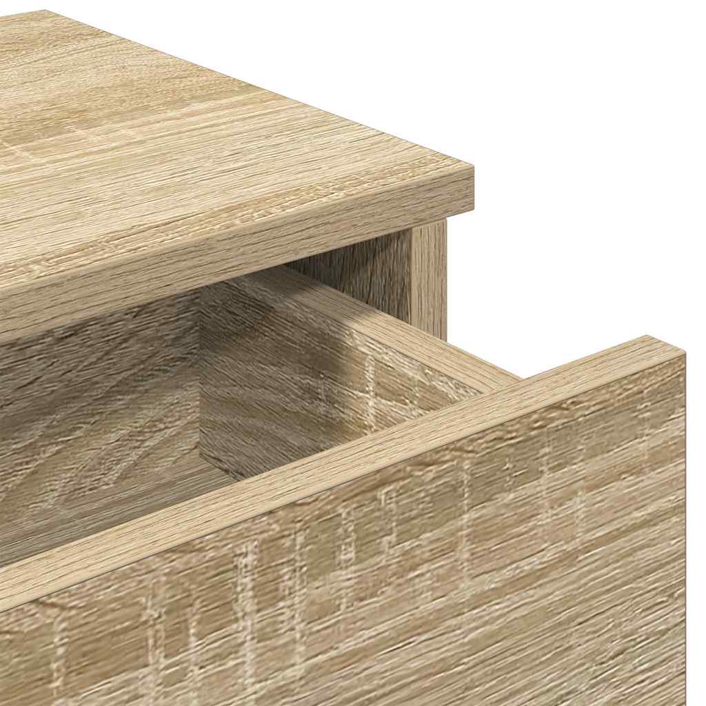 Scaffale a Parete con Cassetti Sonoma 60x28x15 cm in Truciolato | homemem39
