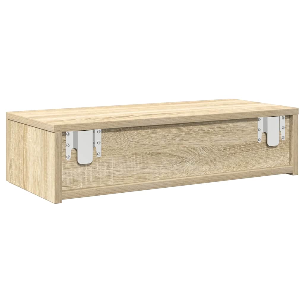 Scaffale a Parete con Cassetti Sonoma 60x26,5x15 cm Truciolato | homemem39