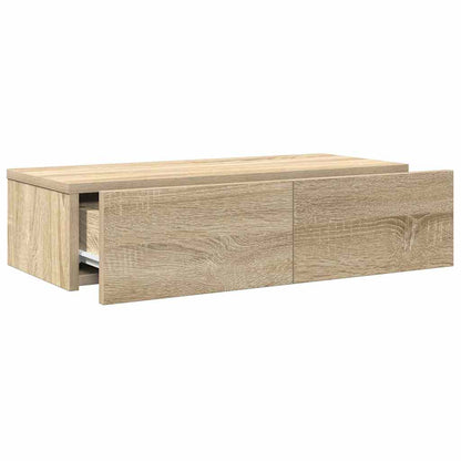 Scaffale a Parete con Cassetti Sonoma 60x26,5x15 cm Truciolato | homemem39