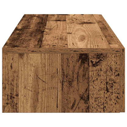 Scaffale a Parete con Cassetti Antico 60x26,5x15 cm Truciolato | homemem39