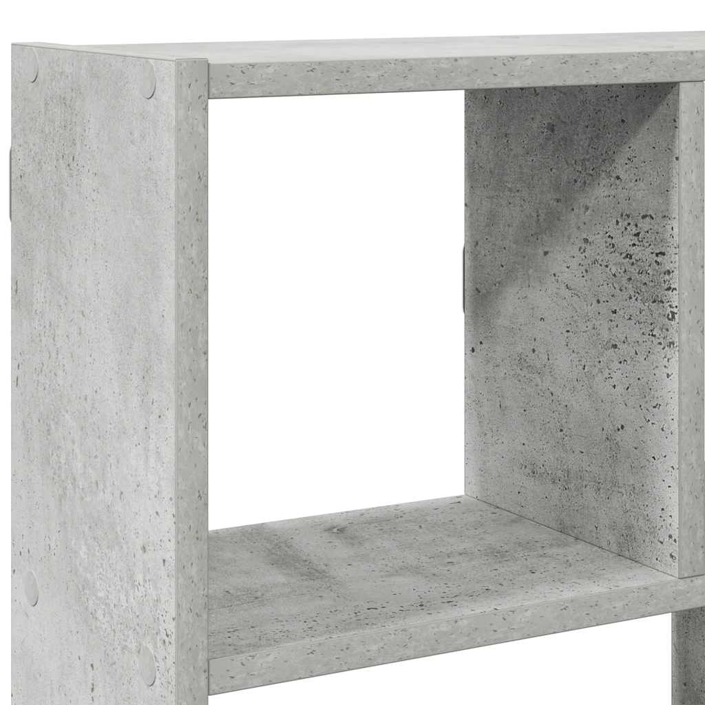 Mensola a Cubo da Muro 12 Scomparti Truciolato Grigio Cemento | homemem39