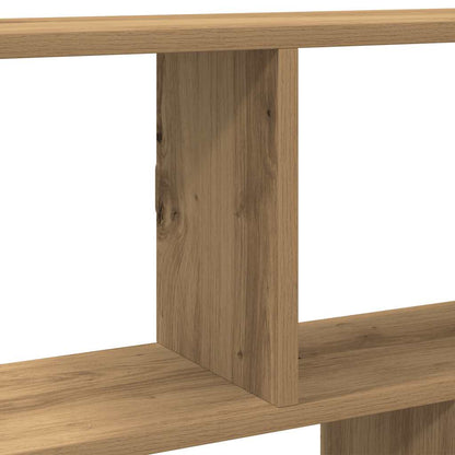 Mensola a Muro Cubo 12 Scomparti Truciolato Rovere Artigianale | homemem39