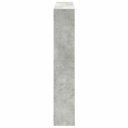 Mensola a Cubo da Parete 7 Scomparti Truciolato Grigio Cemento | homemem39