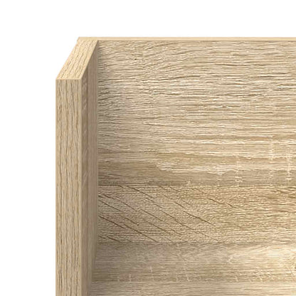 Mensole Parete 2pz Rovere Sonoma 75x16,5x16,5 cm in Truciolato | homemem39