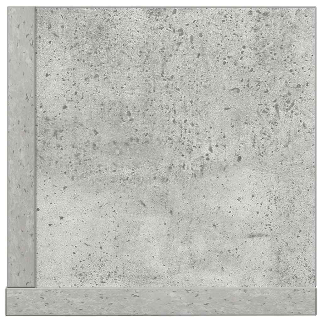 Mensole a Muro 2pz Grigio Cemento 75x16,5x16,5 cm in Truciolato | homemem39