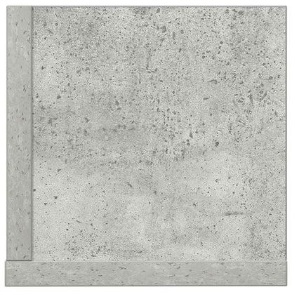 Mensole a Muro 2pz Grigio Cemento 75x16,5x16,5 cm in Truciolato | homemem39