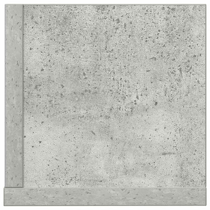 Mensole a Muro 2pz Grigio Cemento 100x16,5x16,5cm in Truciolato | homemem39