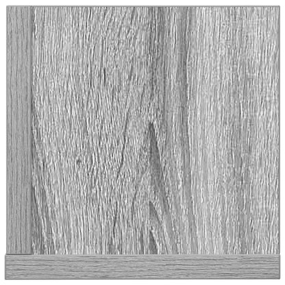 Mensole Parete 2pz Grigio Sonoma 100x16,5x16,5 cm in Truciolato | homemem39