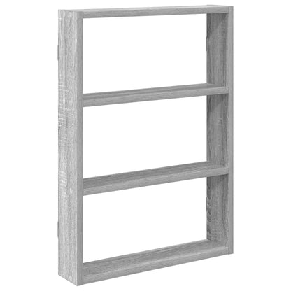 Mensola a Muro Grigio Sonoma 43x9x60 cm in Truciolato | homemem39