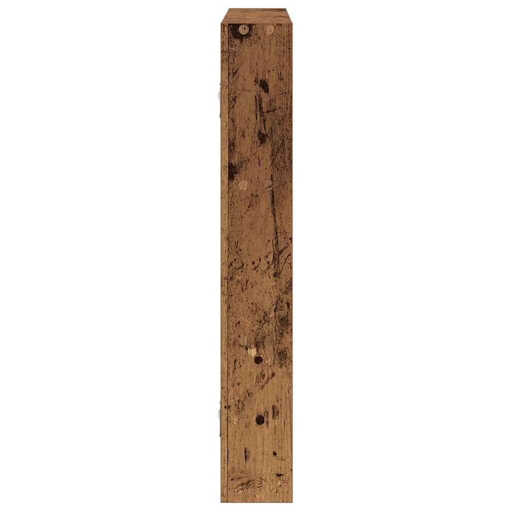 Scaffale a Parete Legno Vecchio 43x9x60 cm in Truciolato | homemem39